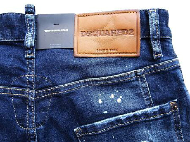 楽天市場】DSQUARED2（ディースクエアード）【TIDY BIKER JEANS 