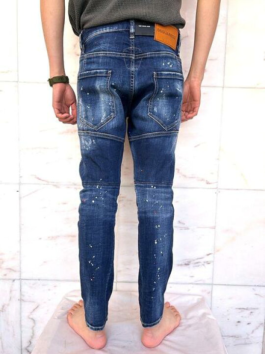 楽天市場】DSQUARED2（ディースクエアード）【TIDY BIKER JEANS 