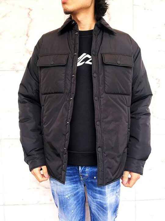 楽天市場】DSQUARED2（ディースクエアード）【PADDED NYLON SHIRT 