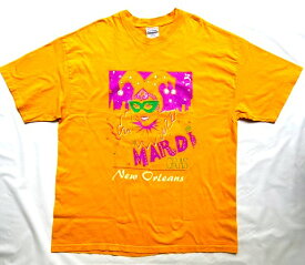 USED CLOTHES★2Fantastic SELECT★【MARD GRAS】ショートスリーブTee☆YELLOW☆