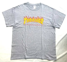 USED CLOTHES★2Fantastic SELECT★【THRASHER MAGAZINE】ショートスリーブTee☆HEATHER GRAY☆