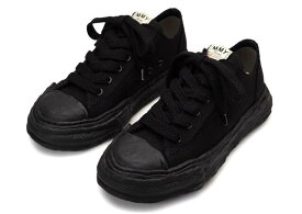 Maison MIHARA YASUHIRO（メゾン ミハラ ヤスヒロ）【"PETERSON23" OG Sole Canvas Low-top Sneaker】"ピーターソン23"オリジナル ソール キャンバス ローカットスニーカー★BLACK/BLACK★