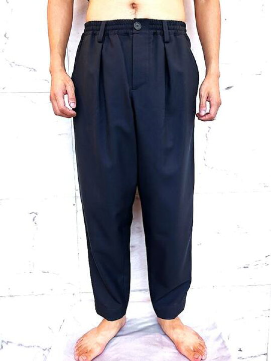 楽天市場】MARNI（マルニ）【BLUEBLACK TROPICAL WOOL TROUSERS WITH 
