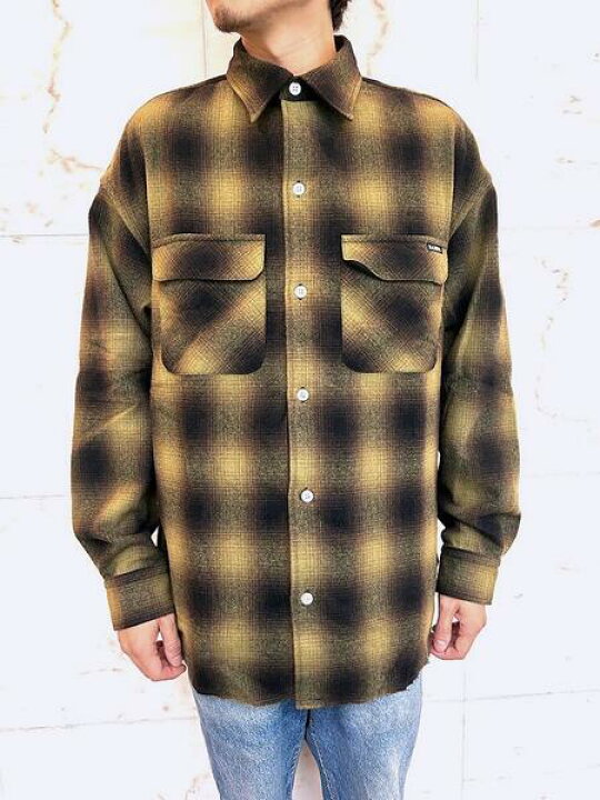 楽天市場】KAMIYA（カミヤ）【Wool Check Shirt】ウールチャックシャツ 