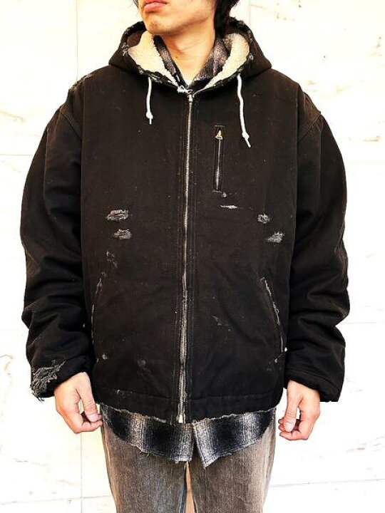 楽天市場】KAMIYA（カミヤ）【BORO Duck Blouson】ボロ ダックブルゾン 