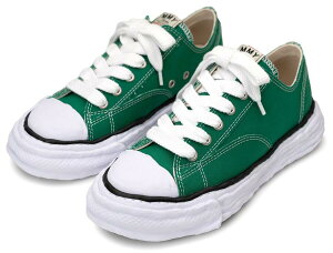 Maison MIHARA YASUHIRO�i���]�� �~�n�� ���X�q���j�yPETERSON23OG Sole Canvas Low-top Sneaker�z�s�[�^�[�\��23�I���W�i�� �\�[�� �L�����o�X ���[�J�b�g�X�j�[�J�[��CL GREEN��
