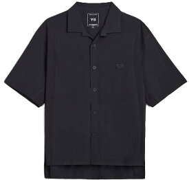 adidas Y-3（ワイ−スリー）【Y-3 ULTRALIGHT WOVEN SHIRT】”Y-3”ウルトラライト ウーブン シャツ★BLACK★