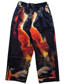 adidas Y-3（ワイ−スリー）【Y-3 AOP TRACK PANTS 3-STRIPES】”Y-3”オールオーバープリント トラック パンツ スリーストライプス★BLACK/MULTICOLOR★