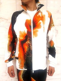 adidas Y-3（ワイ−スリー）【Y-3 AOP TRACK TOP 3-STRIPES】”Y-3”オールオーバープリント トラック トップ スリーストライプス☆CORE WHITE/MULTICOLOR☆