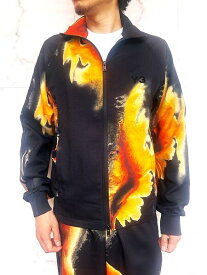 adidas Y-3（ワイ−スリー）【Y-3 AOP TRACK TOP 3-STRIPES】”Y-3”オールオーバープリント トラック トップ スリーストライプス★BLACK/MULTICOLOR★