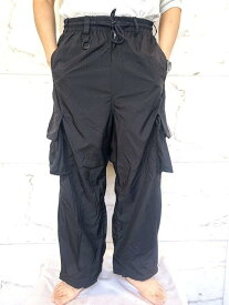 adidas Y-3（ワイ−スリー）【Y-3 NYLON WIRED 3 STRIPES CARGO PANTS】”Y-3”ナイロン ワイヤー 3 ストライプス カーゴ パンツ★BLACK★