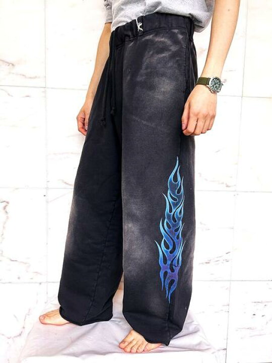 楽天市場】KAMIYA（カミヤ）【“KMY-FIRE”Distressed Sweat Pants】