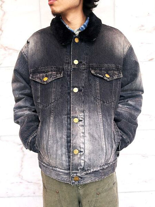 楽天市場】KAMIYA（カミヤ）【Boa Lining Denim Jacket】ボア 