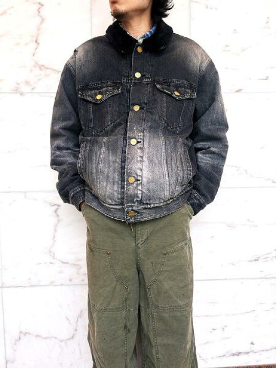 楽天市場】KAMIYA（カミヤ）【Boa Lining Denim Jacket】ボア 