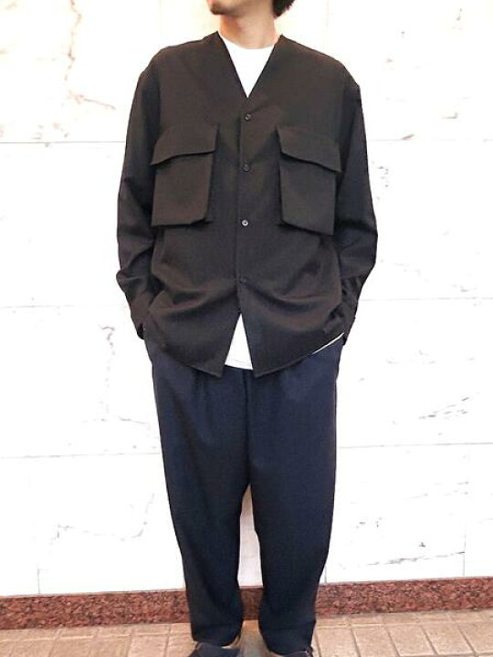 楽天市場】MARNI（マルニ）【BLACK TROPICAL WOOL COLLARLESS 
