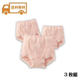 【8/10(日)限定！楽天カード利用でポイント9倍！】下腹・ヒップしっかり補正ガードル(3枚組)