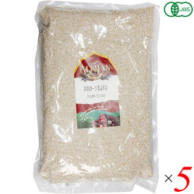 【8/10(日)限定！楽天カード利用でポイント9倍！】有機 オーツ麦ふすま 1kg 5個セット アリサン オーガニック パン 襖粉