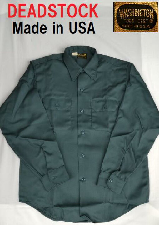 楽天市場】WASHINGTON DEE CEE ワークシャツ ビンテージ ヴィンテージ  
