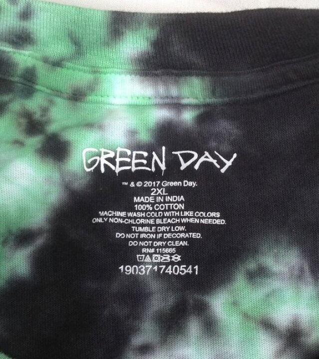 楽天市場】Tシャツ GREEN DAY バンドT ノースリーブ タンクトップ 