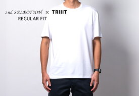 2nd SELECTION × TRIIIT　セカンドセレクシオンTシャツ　クルーネックTシャツ-レギュラーフィット　841-94411002-T-SHIRT-REGULAR FIT