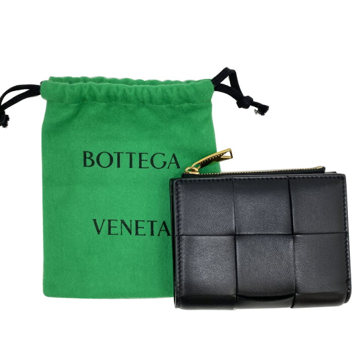 楽天市場】ボッテガヴェネタ BOTTEGA VENETA 二つ折りファスナー  