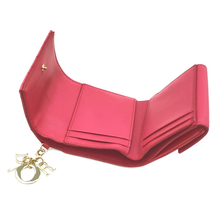 楽天市場】クリスチャン ディオール Christian Dior 財布 三つ折り  