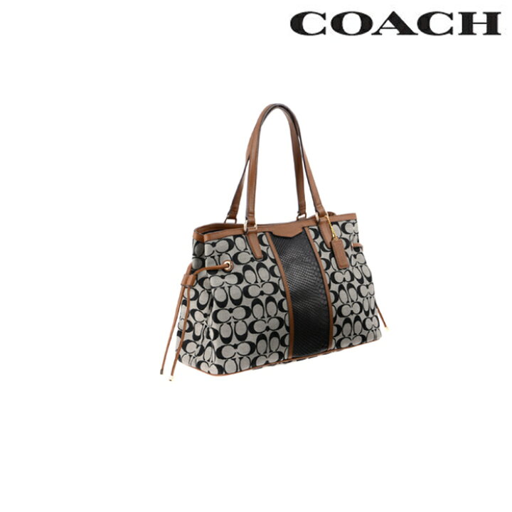 楽天市場】COACH コーチ アウトレットバッグ シグネチャー ストライプ 