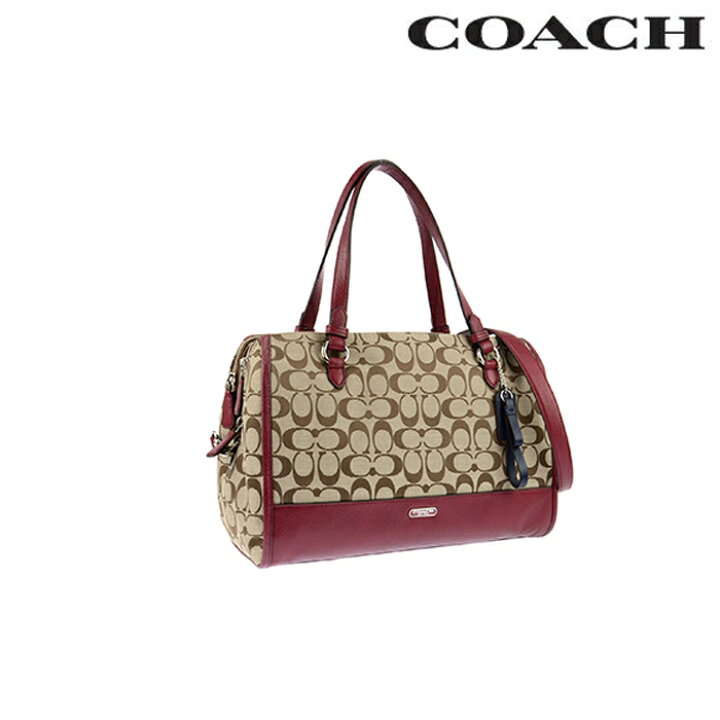 楽天市場】コーチ アウトレット バッグ COACH シグネチャー トリプル 