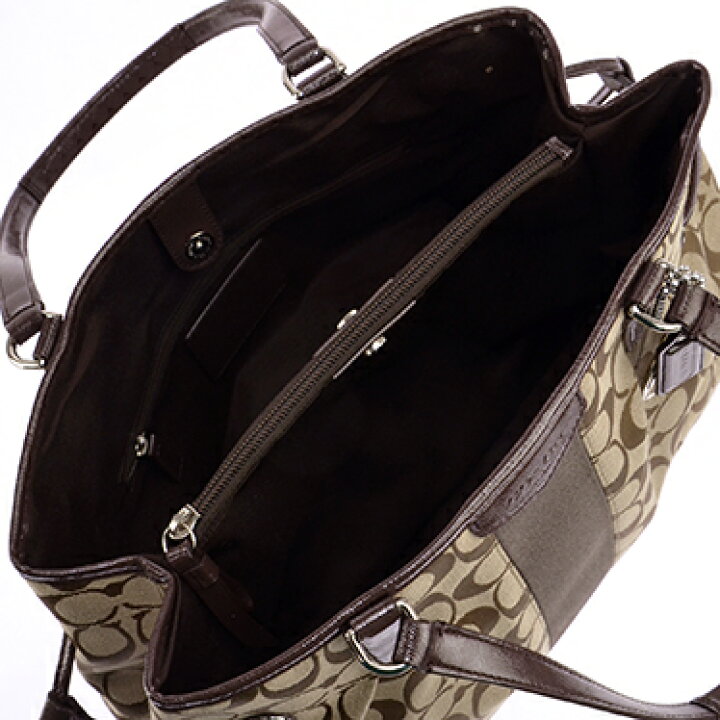 楽天市場】コーチ アウトレット バッグ COACH シグネチャーストライプ 