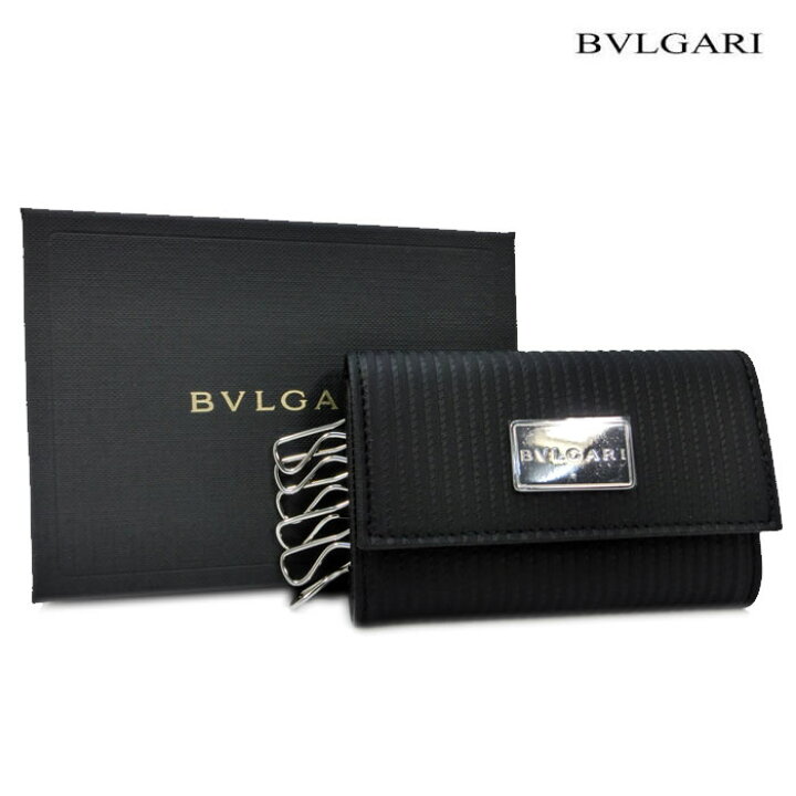 楽天市場】ブルガリ キーケース BVLGARI 6連 ミレリゲ 25559 【メンズ 
