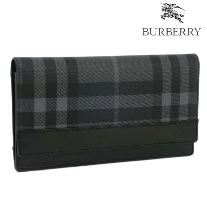 楽天市場】BURBERRY バーバリー 長財布 メンズ ブリットチェック  