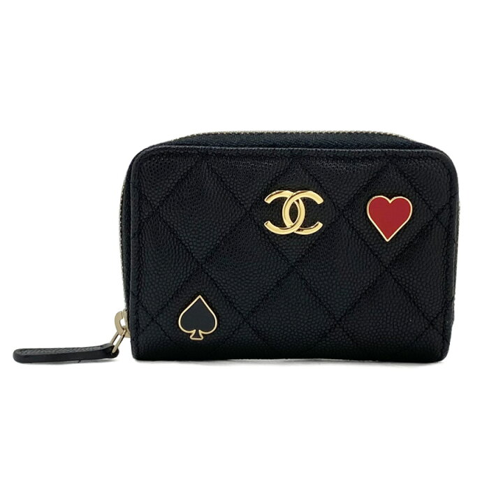 楽天市場】シャネル CHANEL 財布 ジップ コインパース 財布 カード 