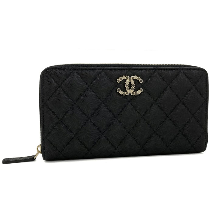 楽天市場】シャネル CHANEL 長財布 ラウンドファスナー ロング ジップ 
