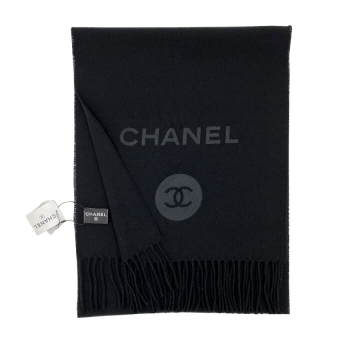 楽天市場】【新品】CHANEL シャネル マフラー カシミヤマフラー ロゴ 
