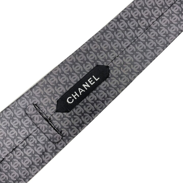 楽天市場】CHANEL シャネル ネクタイ シルクタイ ロゴ CCマーク ココ 