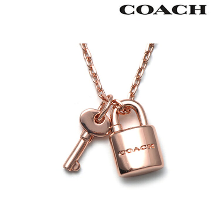 楽天市場】コーチ ネックレス COACH レディース パドロックキー ローズ 