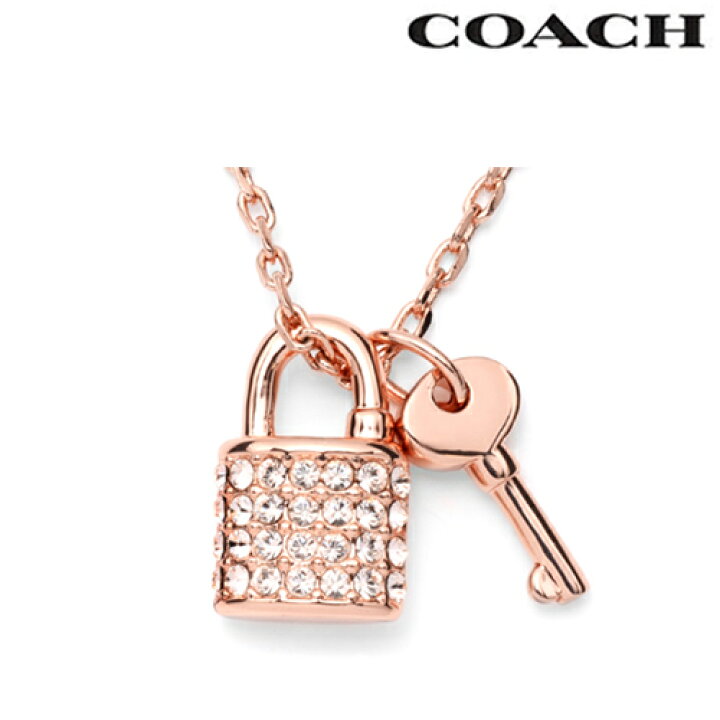 楽天市場】コーチ ネックレス COACH レディース パドロックキー ライン 