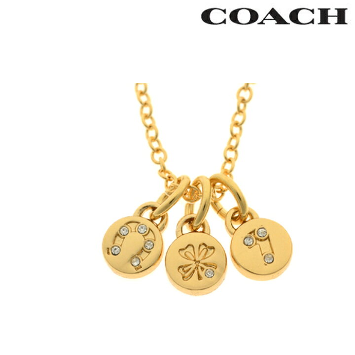 楽天市場】コーチ ネックレス COACH レディース ラッキー ミックス 