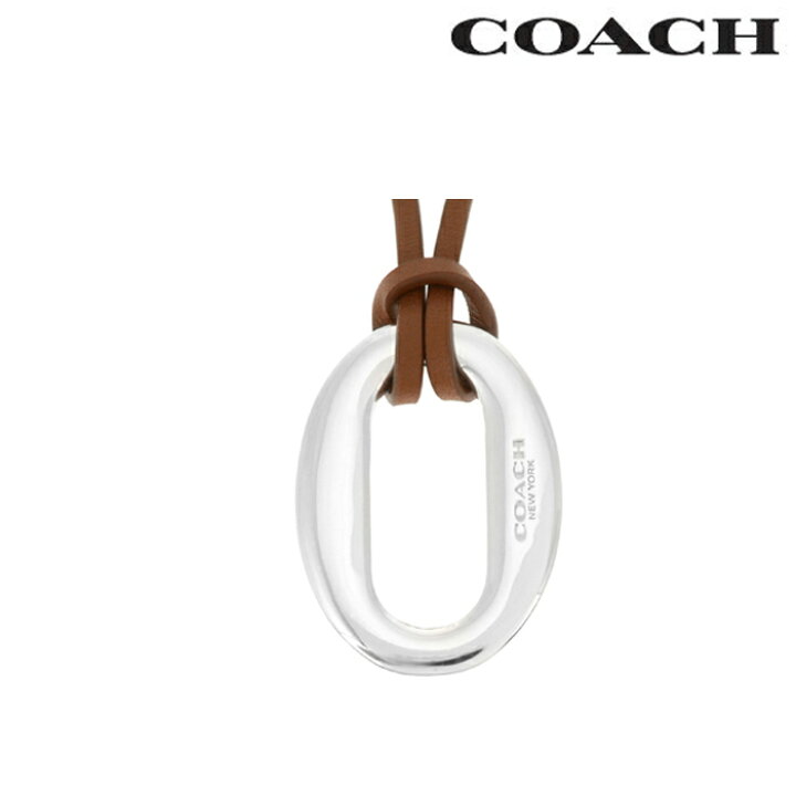 楽天市場】コーチ ネックレス COACH レディース オーバル チャーム 