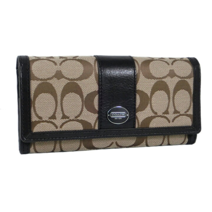 楽天市場】コーチ 長財布 COACH レガシー シグネチャー スリム 