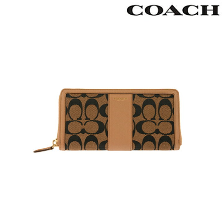 楽天市場】COACH コーチ財布 レガシー シグネチャー ラウンド 