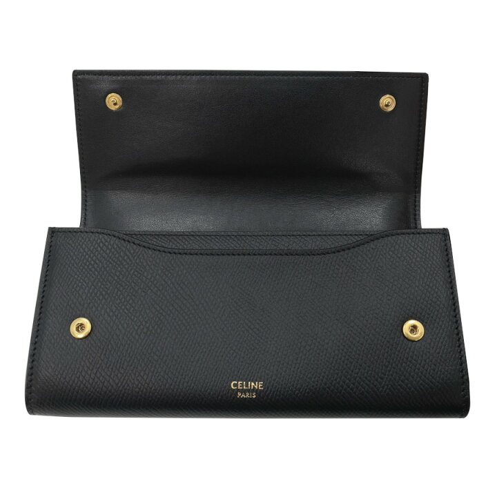楽天市場】セリーヌ CELINE 長財布 ラージ フラップウォレット 