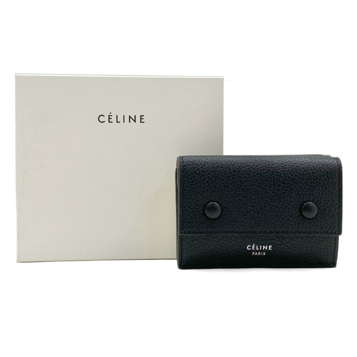 楽天市場】セリーヌ CELINE 財布 三つ折り財布 ミニ コンパクト 