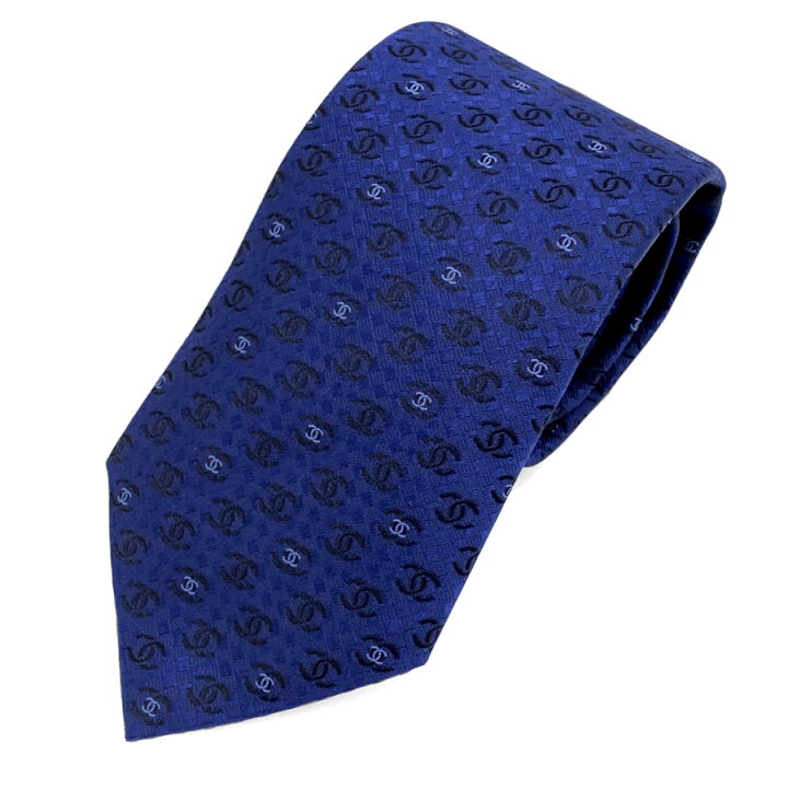 楽天市場】CHANEL シャネル ネクタイ タイ ストライプ ロゴ イニシャル  