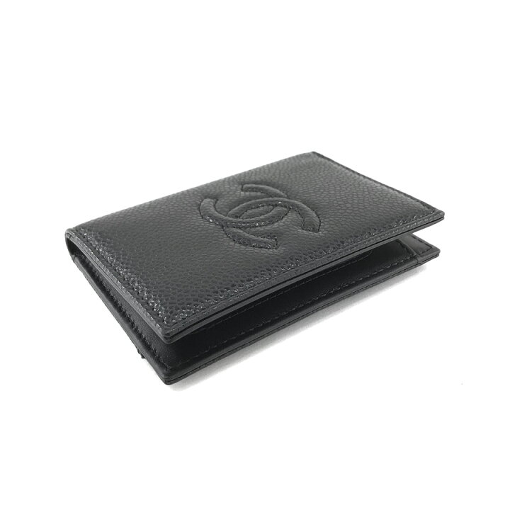 楽天市場】シャネル カードケース CHANEL パスケース 定期入れ たて型 