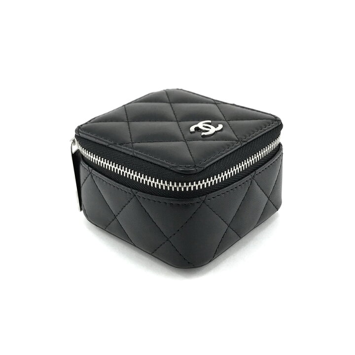 楽天市場】シャネル ポーチ CHANEL ラウンドファスナー マトラッセ 