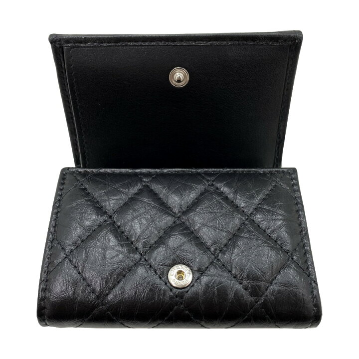 楽天市場】シャネル CHANEL 財布 三つ折り 2.55 クラシック スモール  