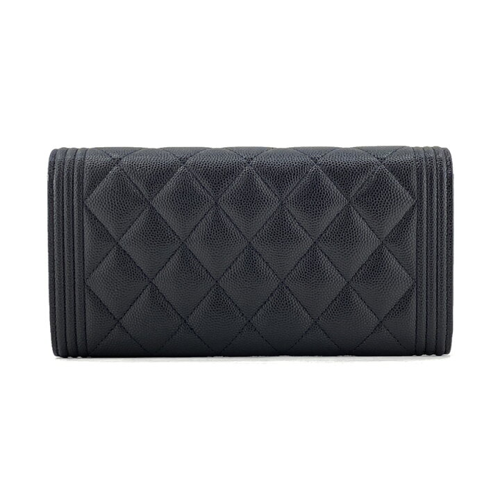 楽天市場】【新品】シャネル CHANEL 長財布 ボーイシャネル フラップ 