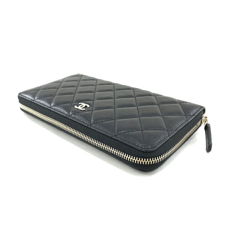 楽天市場】シャネル CHANEL 長財布 ラウンドファスナー マトラッセ  
