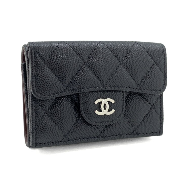 楽天市場】シャネル CHANEL 財布 三つ折り クラシック スモール 